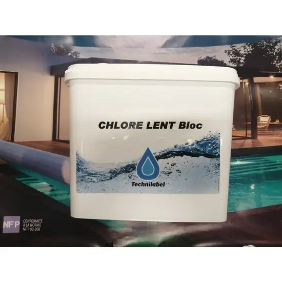 chlore lent galet 500g - 10kg