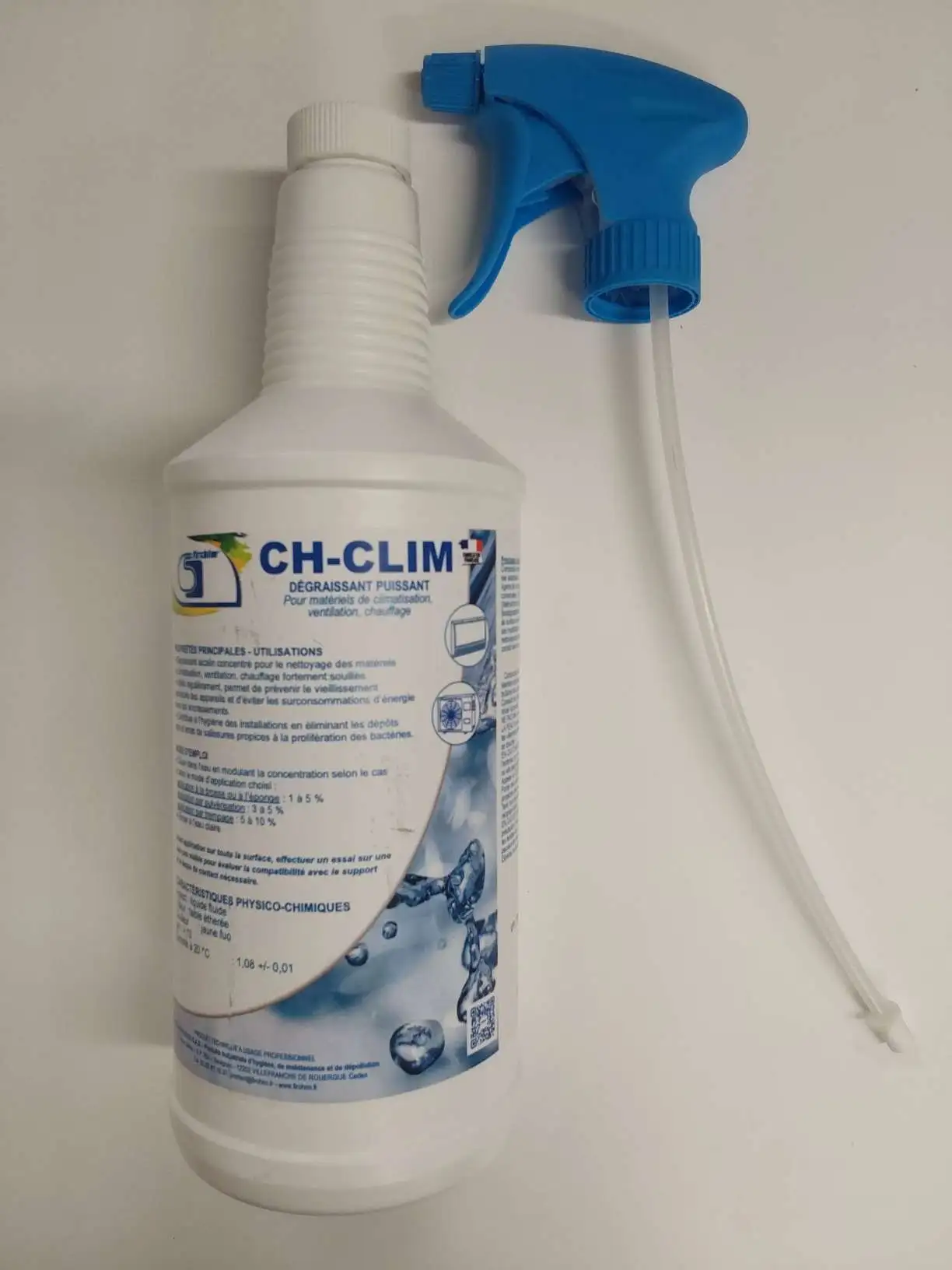 Nettoyant dégraissant puissant spécial climatisation /ventilation /chauffage
