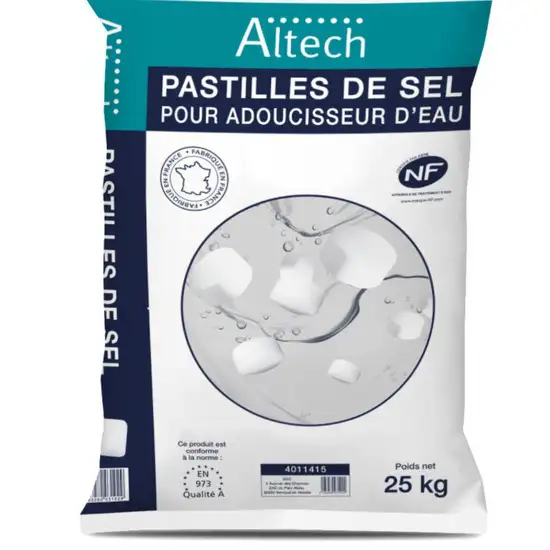 Sel pour adoucisseur - 25 kg