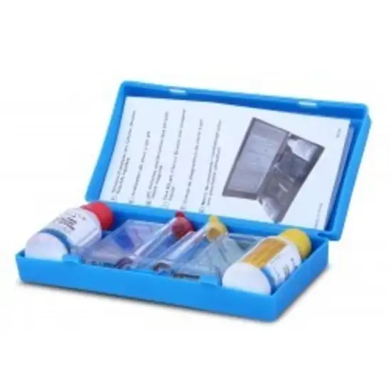 Trousse d'analyse liquide ph/chlore/brome