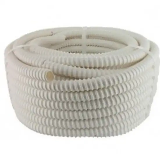 Tuyau PVC annel vacuation condensats  D 16 mm - Rouleau 30 m