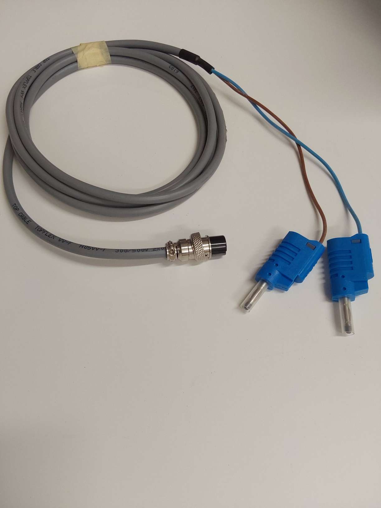 Cable Systme 7 Strilor pour 2 lectrodes Cu/Ag