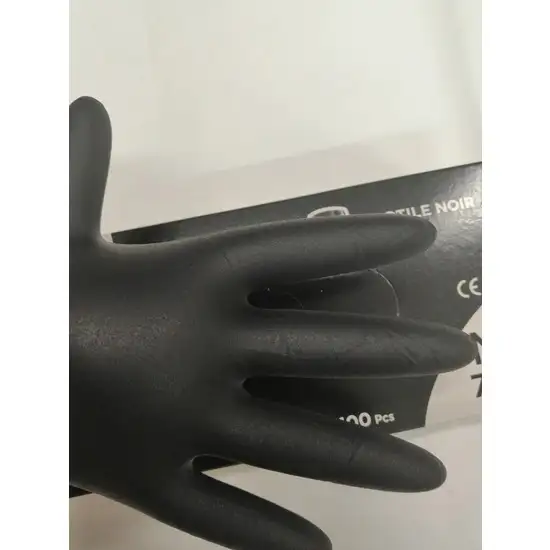 1059 3 gant de protection nitrile noir non poudre m 1729502786