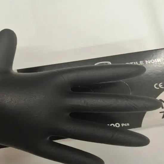 1059 4 gant de protection nitrile noir non poudre m 1734015547