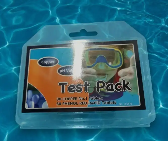 Pastille recharge test cu/ph