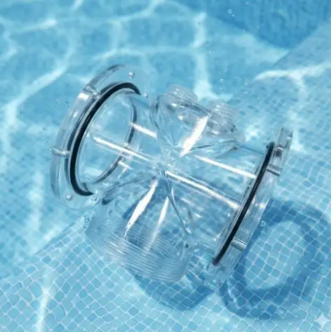  vase transparent nu syst�me 7 cu/ag et sel - St�rilor