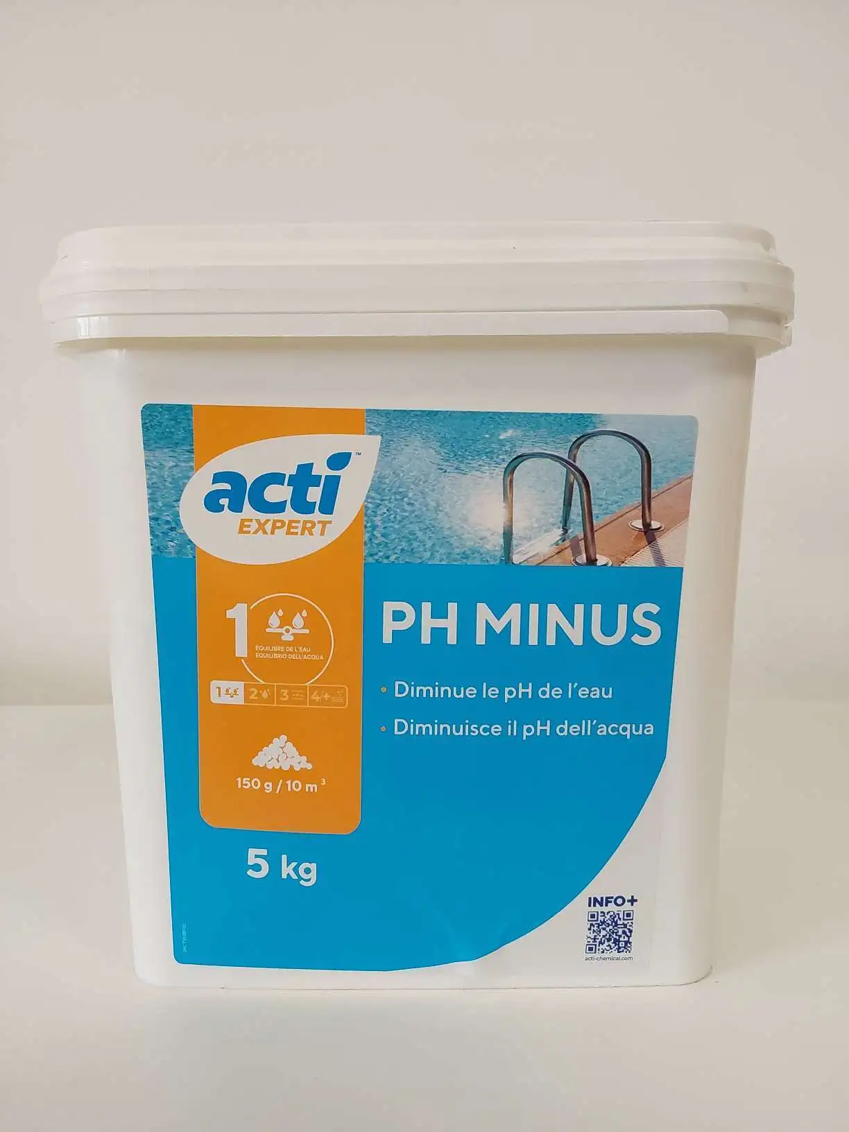 Ph moins poudr seau de 5 kg