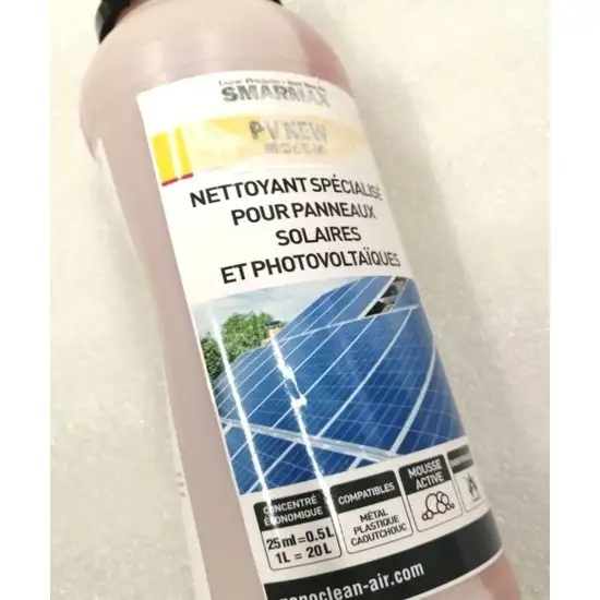 nettoyant concentr� pour panneaux solaires - bidon 1L