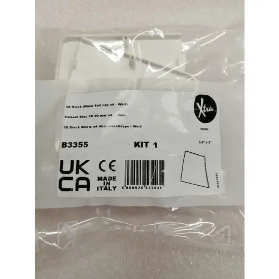 1326 4 cache support au sol blanc 80 mm par 4 1734015659