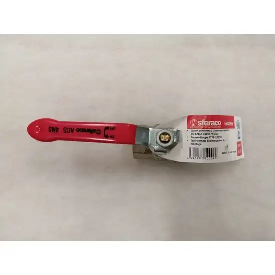 1330 5 vanne d arret d eau 3 4 ff sferaco vanne laiton passage integral 1734015661