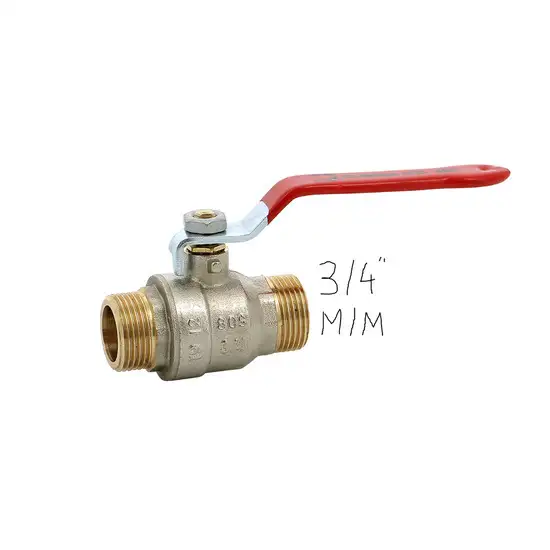 vanne d'arrêt d'eau 3/4 M/M - Sferaco