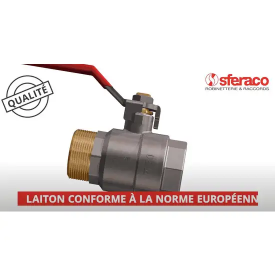1334 3 vanne d arret d eau 1 2 mm sferaco vanne laiton 1734015662