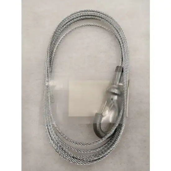 1367 4 cable acier galvanise avec embout crochet pour suspension 1734015684