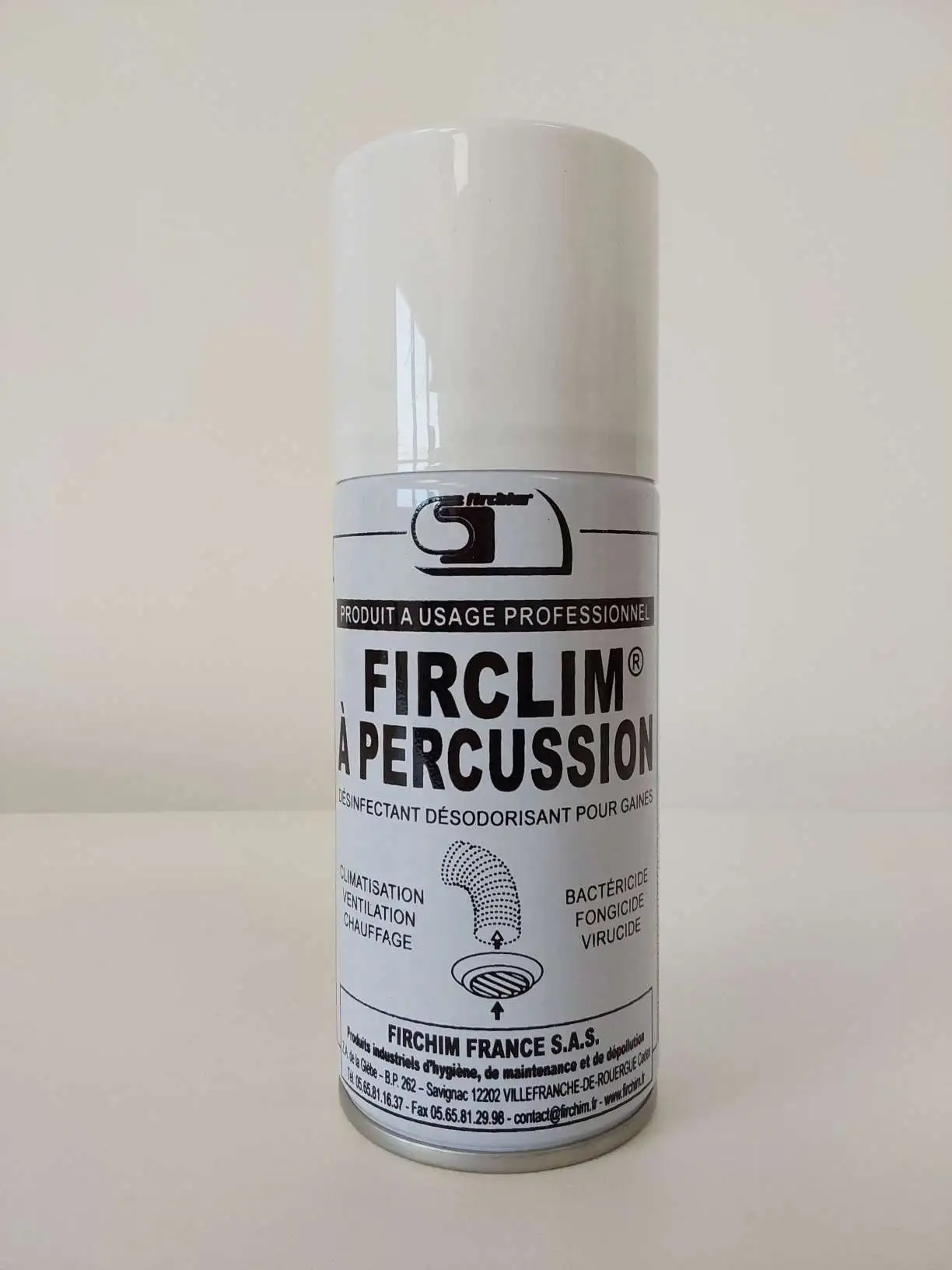1456 6 firclim p nettoyant et desinfectant gainable climatisation vmc 150 ml traite 75 m3 1749648619