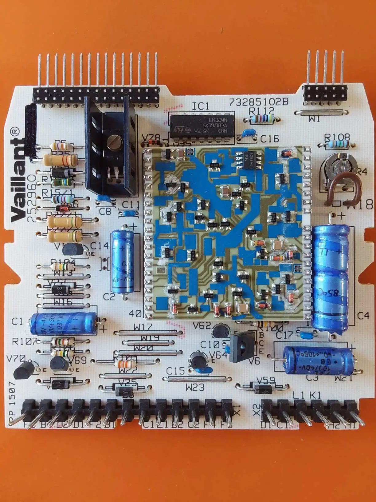 Carte circuit imprim de contrleur lectronique Vaillant 25-2957 C53