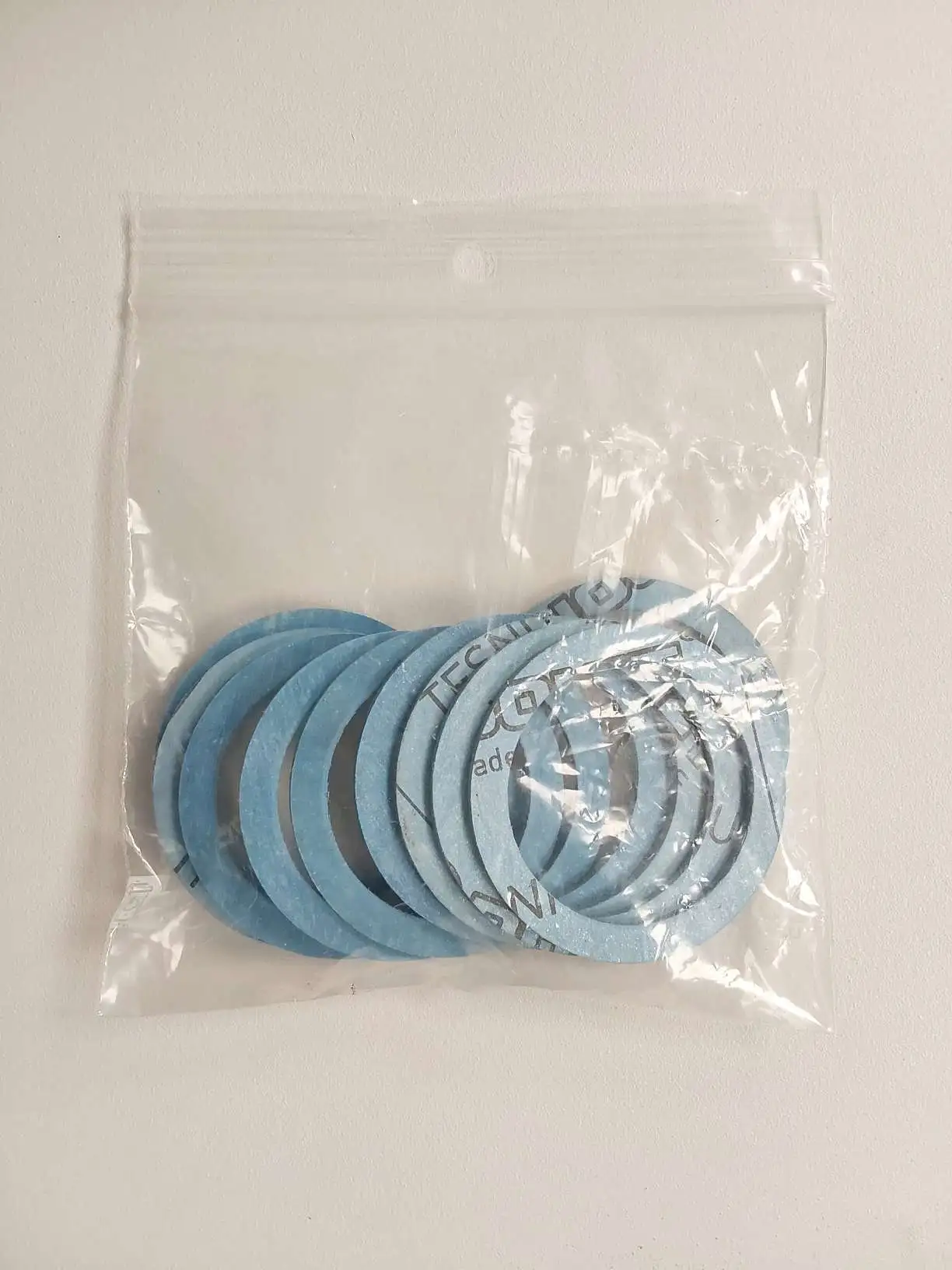 Joints d'�tanch�it� en fibre bleu CNK Sirius 45x35x2 par 10