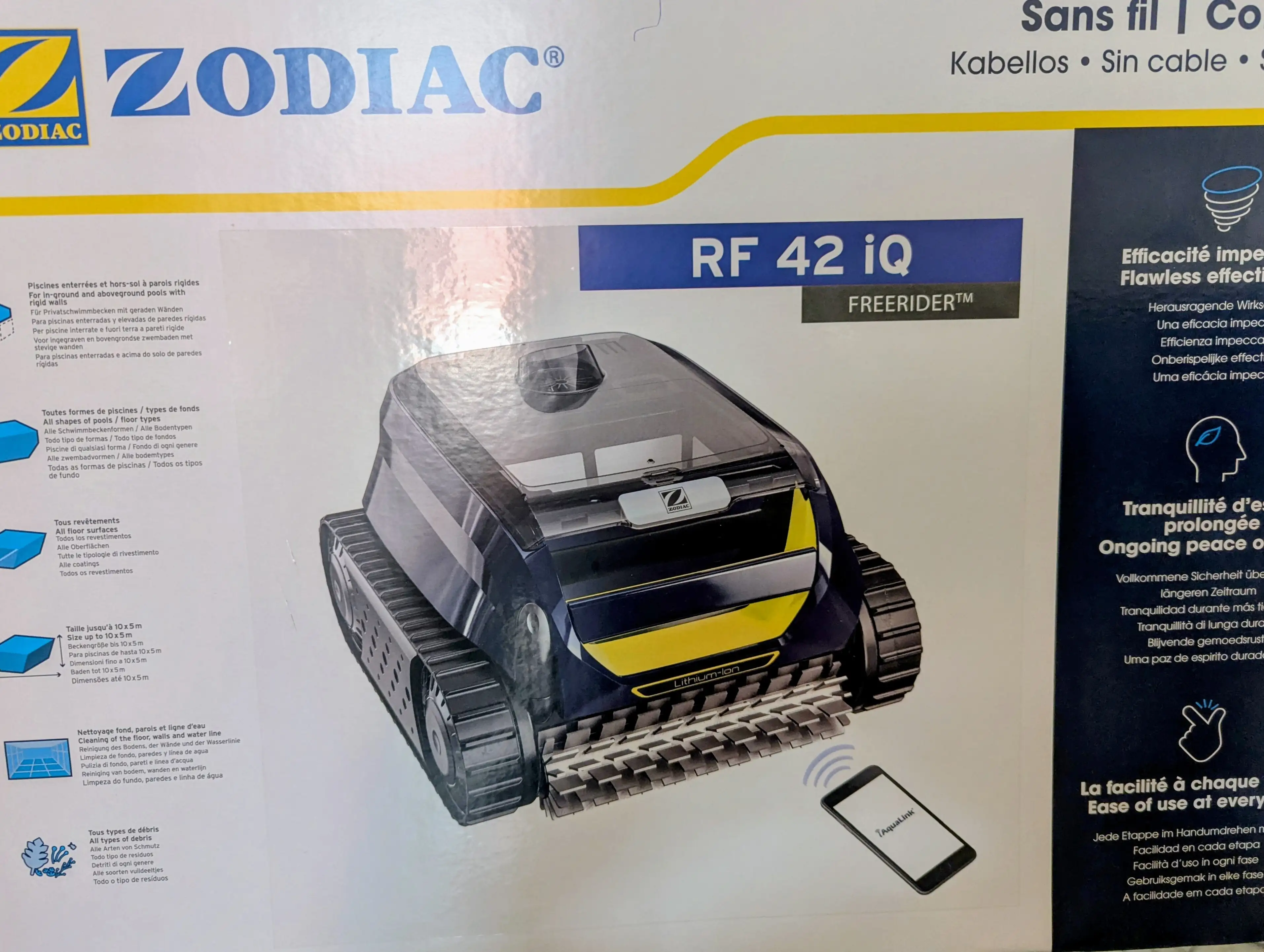 1554 6 robot freerider rf 42 iq sans fil pour piscine zodiac 1752582134