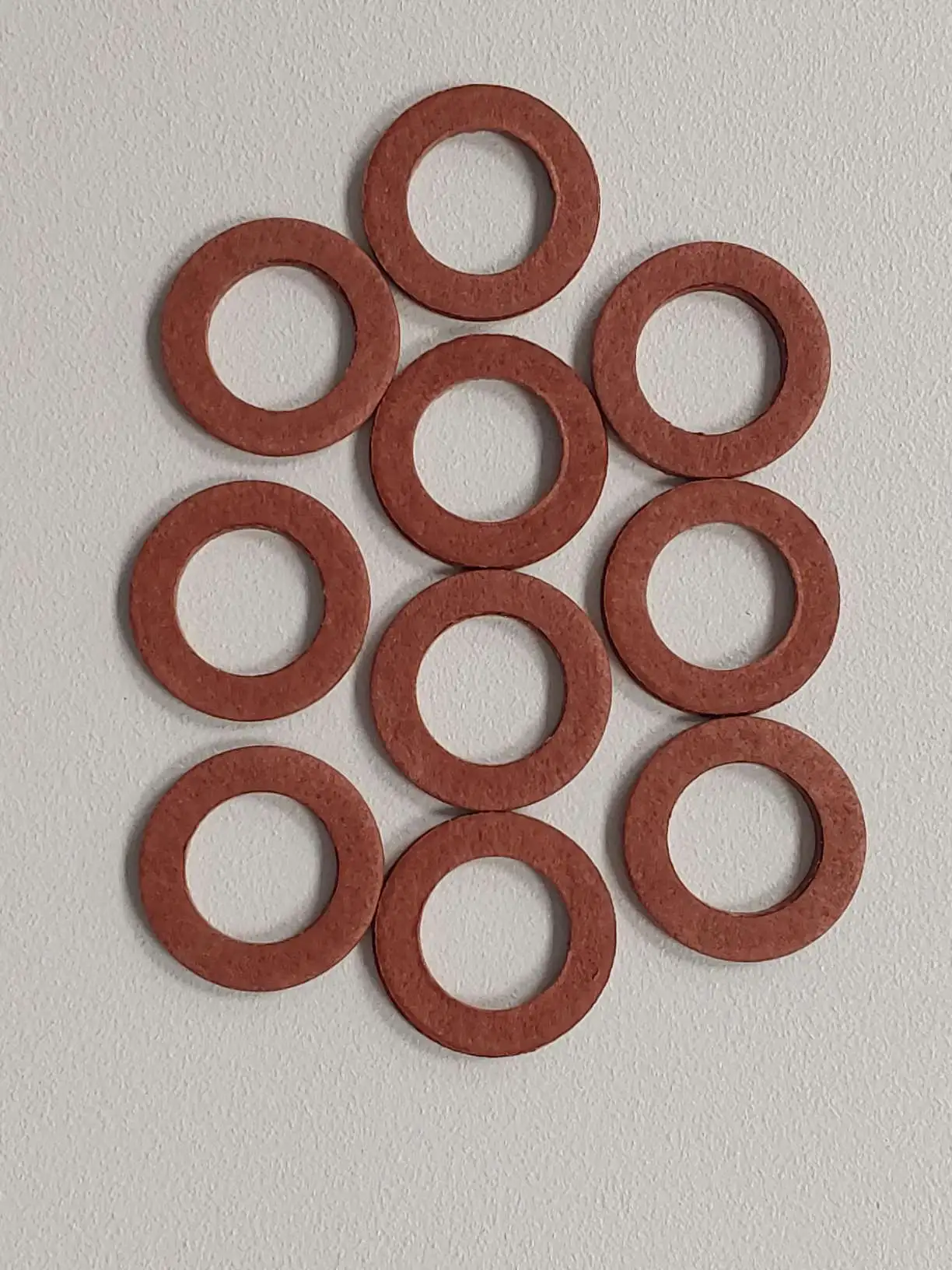 Lot 10 Joints fibre Sirius 12/17 (3/8) -  9x14,5x1,5 mm - Etanch�it� Eau/Gaz