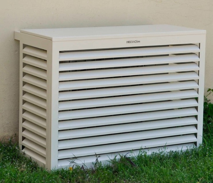 1599 3 cache aluminium ivoire clair pour groupe exterieur climatiseur taille m 1763718913