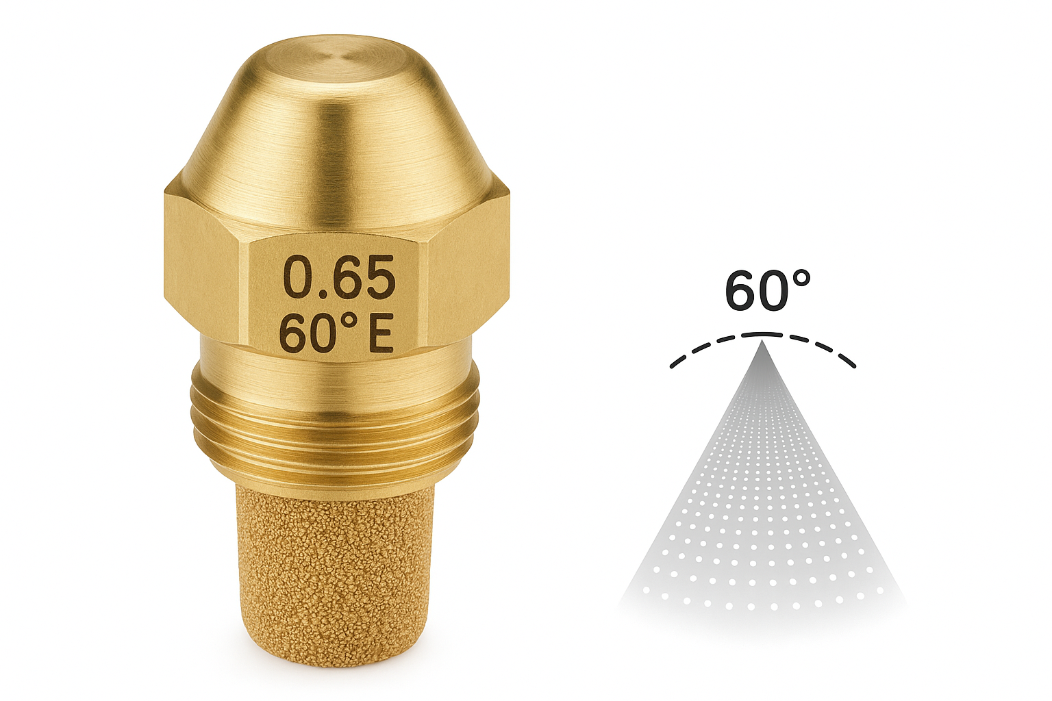 Gicleur Delavan 0,65/60°E
