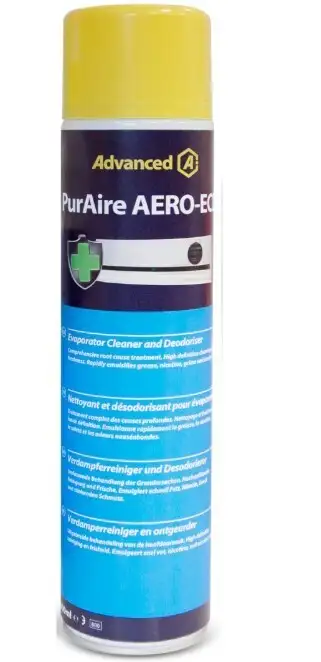 Nettoyant & D�sodorisant �vaporateur clim PurAire - Elimine odeurs et salet�s