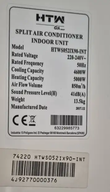 Sonde unit� int�rieur HTW - 9AGR0057