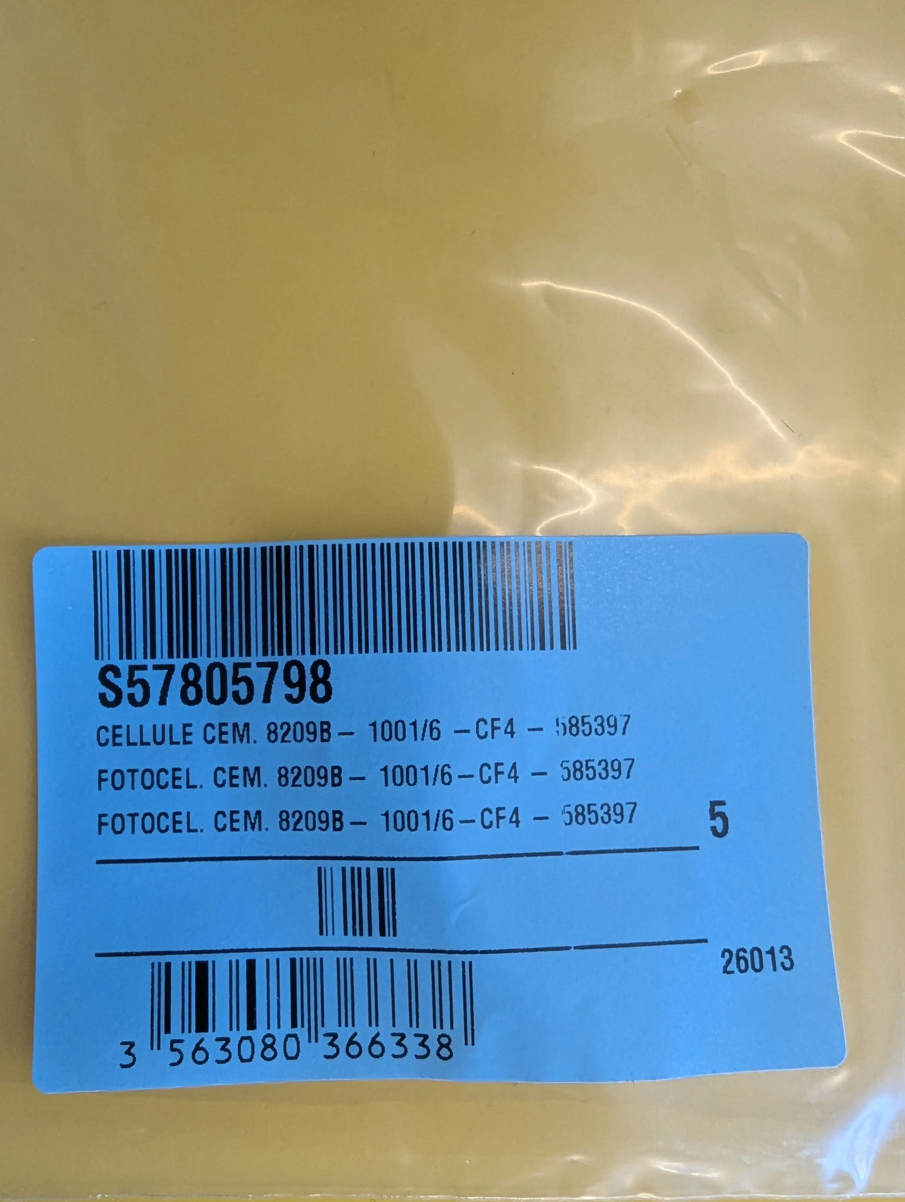 1630 3 cellule fioul 8209b pour bruleur chappee cf4 s57805798 1770801329