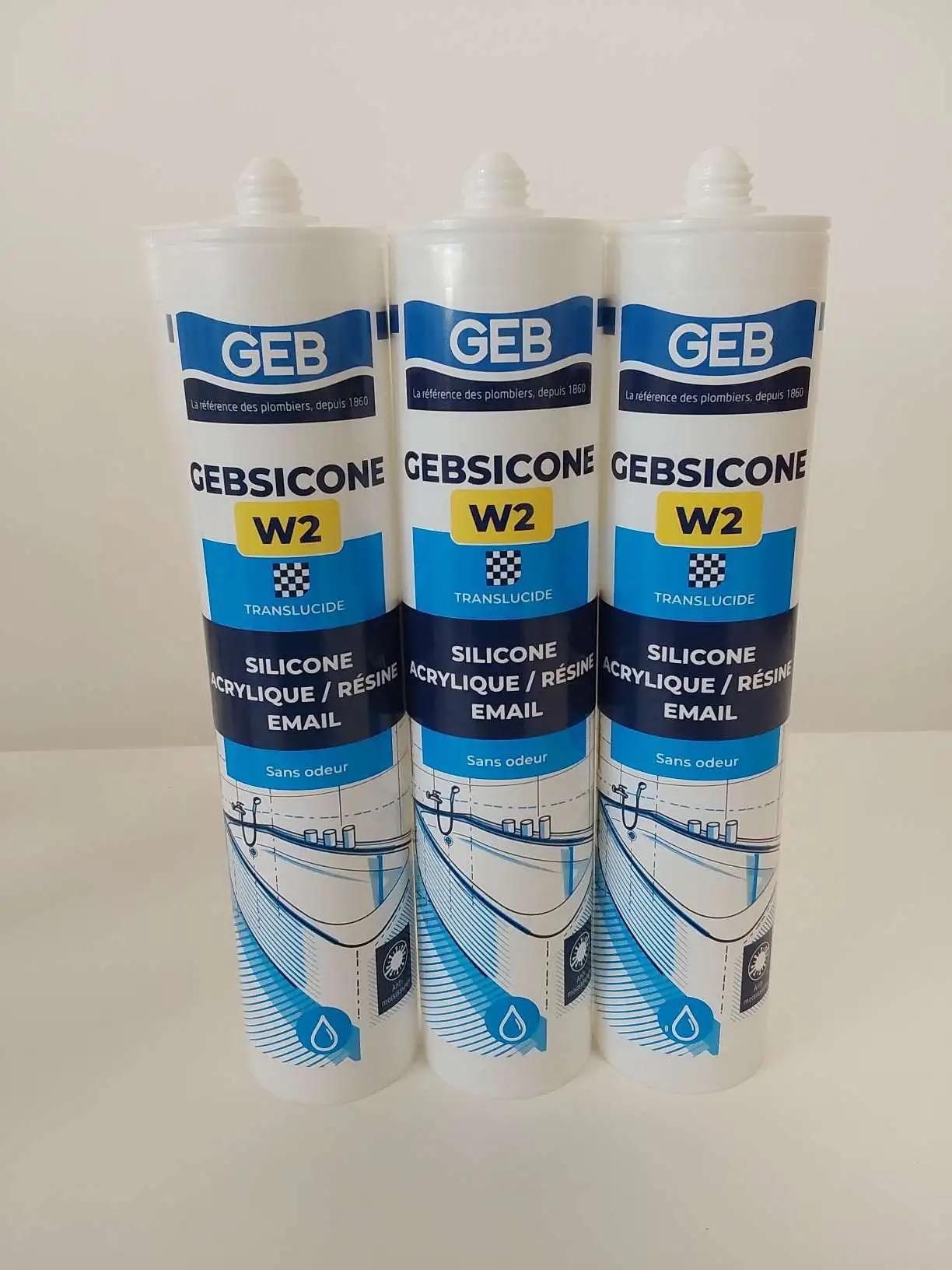 1631 4 pack de 3 cartouches silicone geb gebsicone w2 blanc ou translucide 1770825458