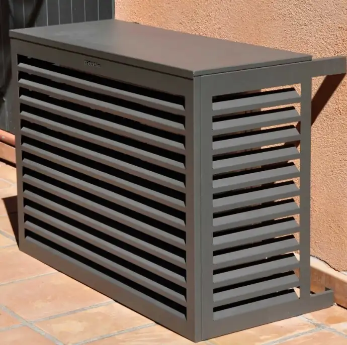 1645 3 cache alu gris terre d ombre pour climatisation taille s 1772707748