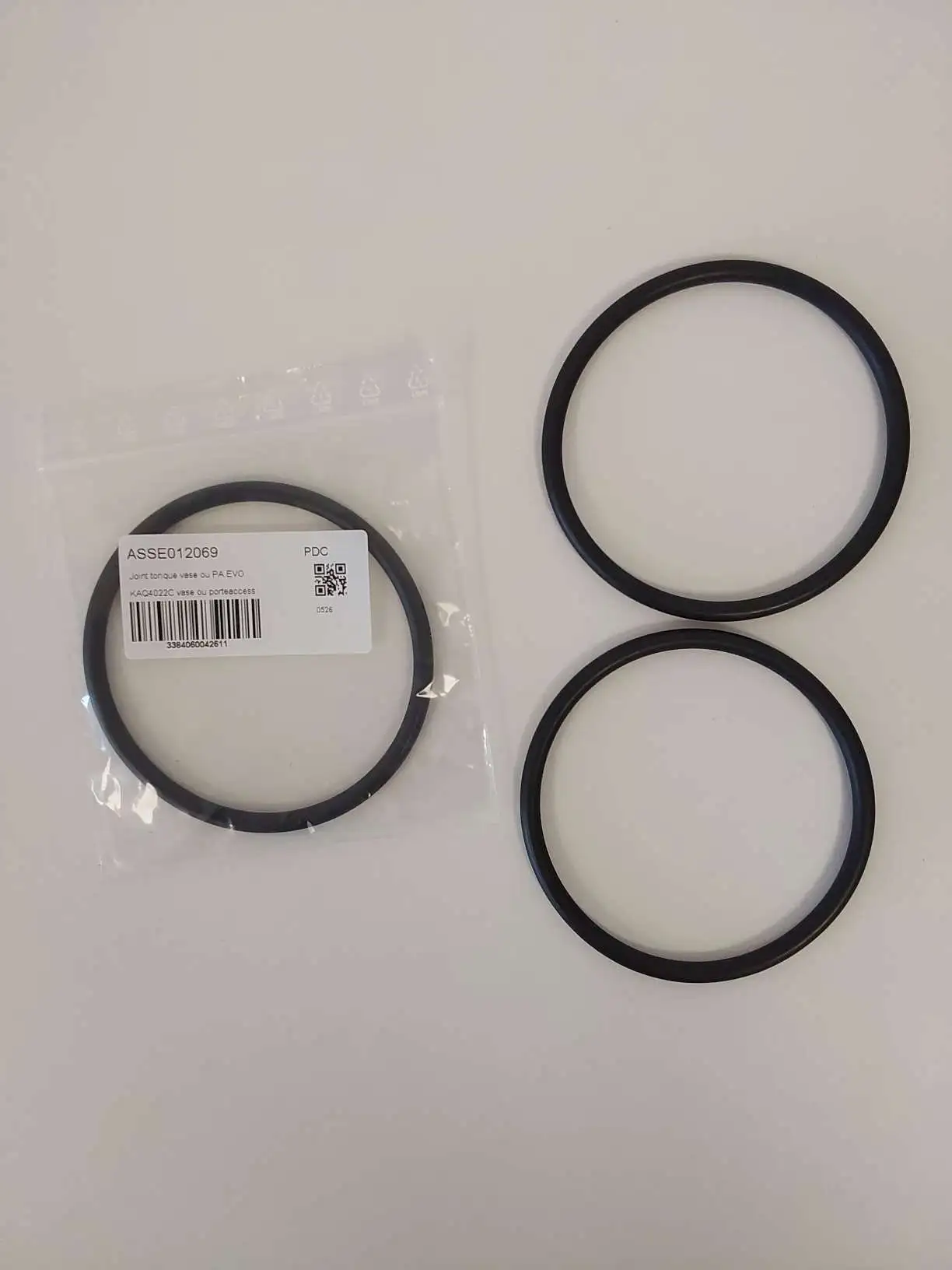 Joint torique de raccord vase pour la gamme Evo et Xp - Sterilor