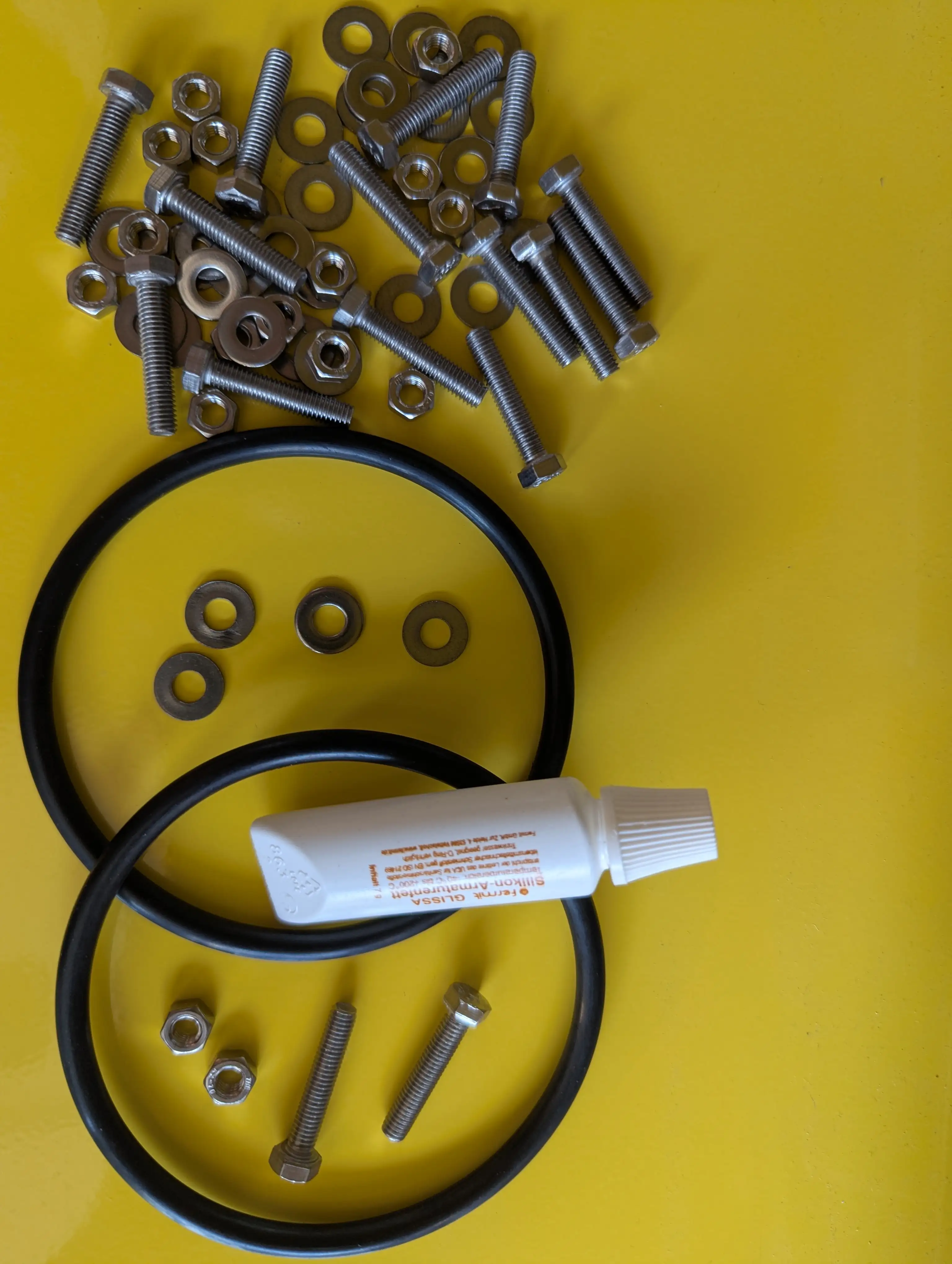 Kit accessoires d'étanchéité pour vase Cu/Ag et sel