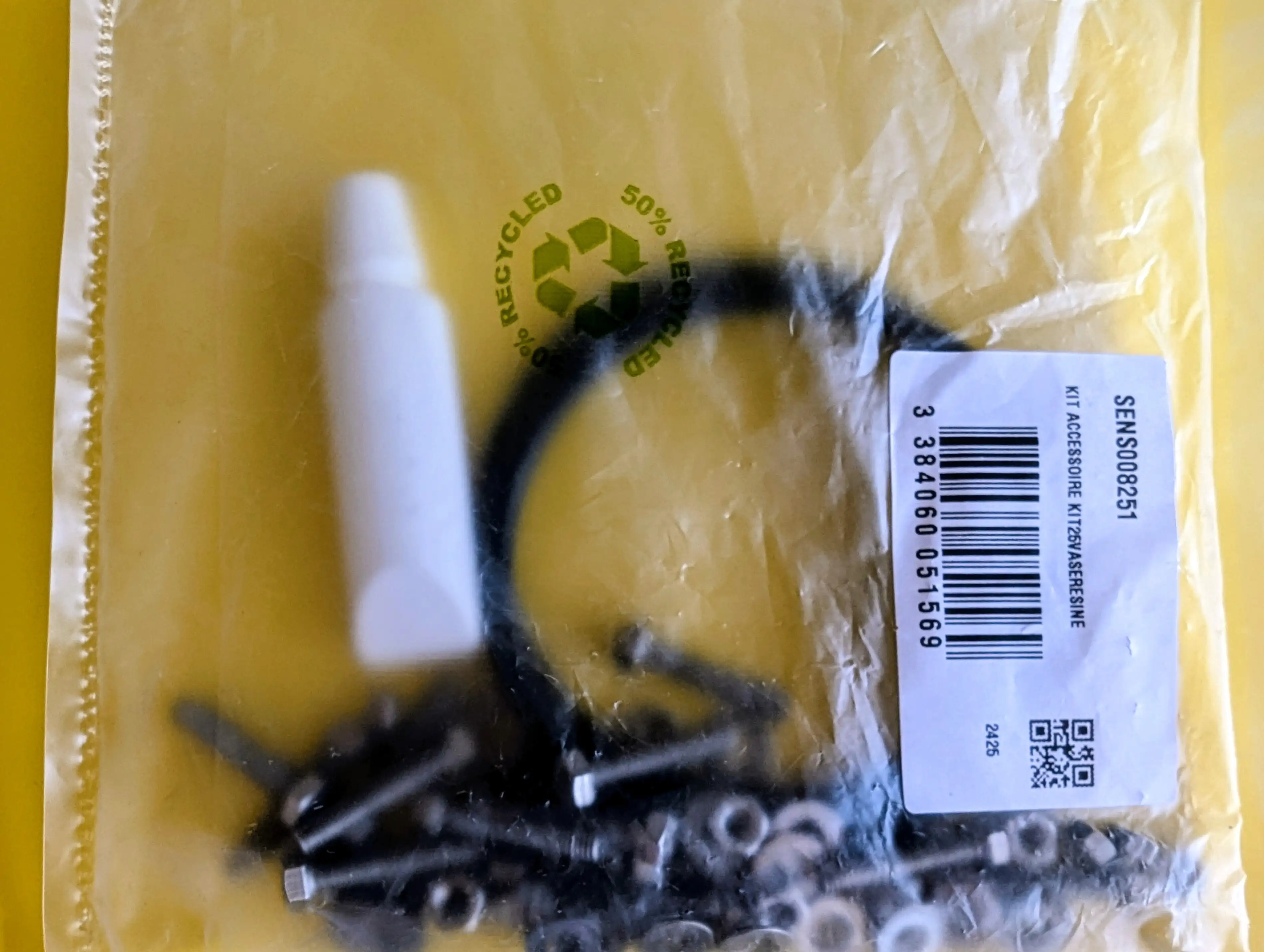 Kit accessoires d'étanchéité pour vase Cu/Ag et sel