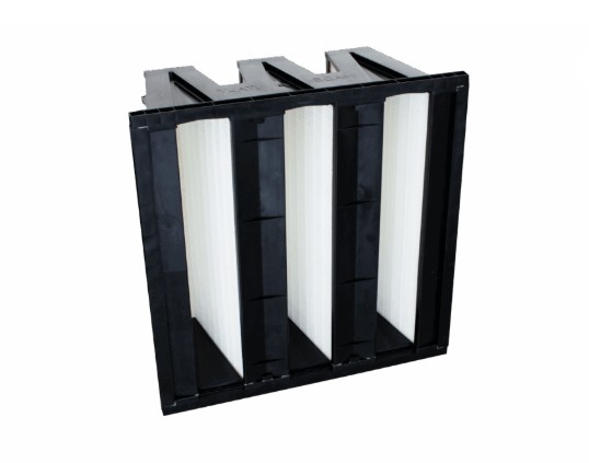 Fourniture filtre 55% avec cadre pour une centrale de traitement d'air