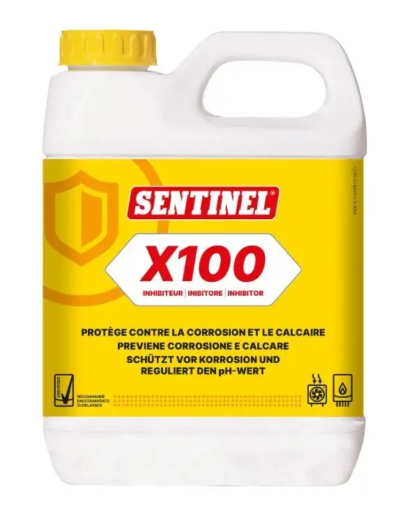 Sentinel x 100 - Inhibiteur corrosion et calcaire chauffage