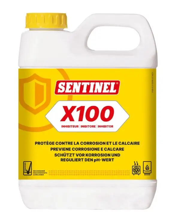 Sentinel x 100 - Inhibiteur corrosion et calcaire chauffage