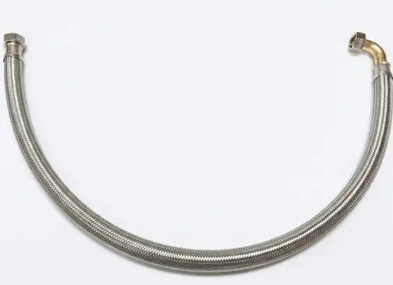 Flexible Tress� inox 3/4 coud� F x F droit 1 m�tre