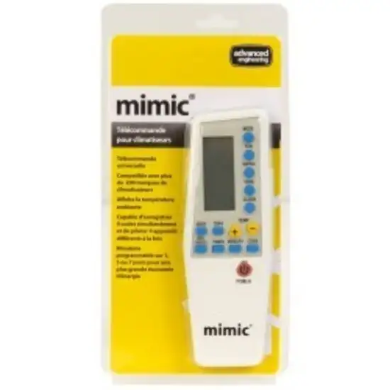 447 7 telecommande pour climatiseurs universelle mimic 1734015759