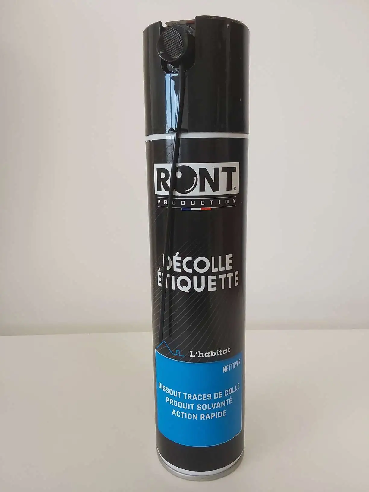 D�colle �tiquette a�rosol 520 ml -Ront