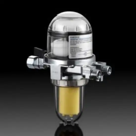 Filtre a fioul avec d�gazeur automatique Oventrop Toc-Duo 3-MF 3/8''