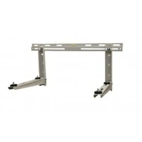 Support mural r�glable pr�mont� pour climatisation � Charge 100 kg (420 x 400 mm) � Traverse 780 mm