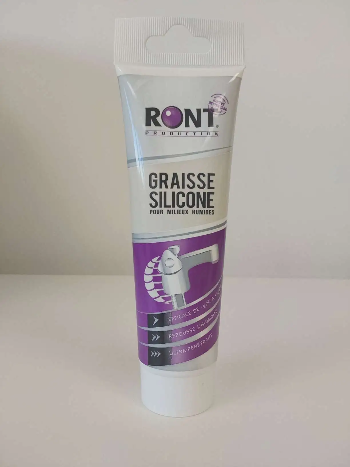 Graisse silicone Ront en tube de 100g � Lubrification et �tanch�it�