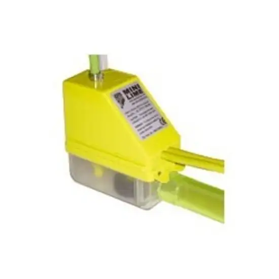  pompe Mini verte silence+ Slimline avec goulotte blanche