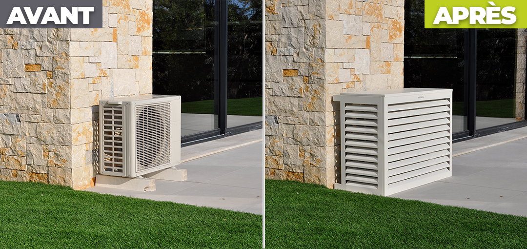 892 8 cache climatiseur en aluminium blanc pour groupe exterieur taille s 1747743416