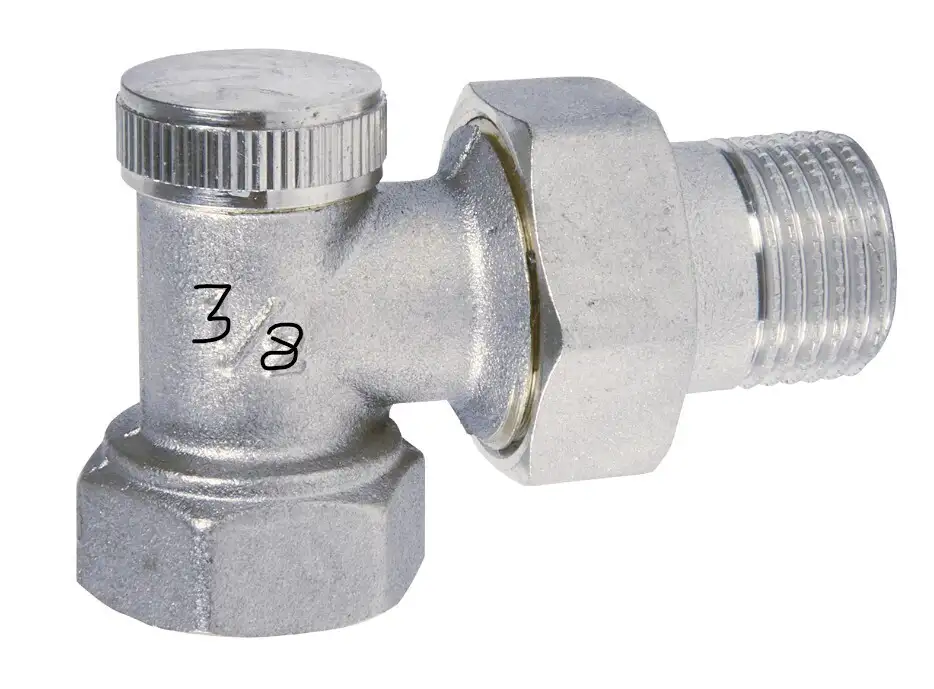 Coude de rglage nickel sans joint F 3/8''